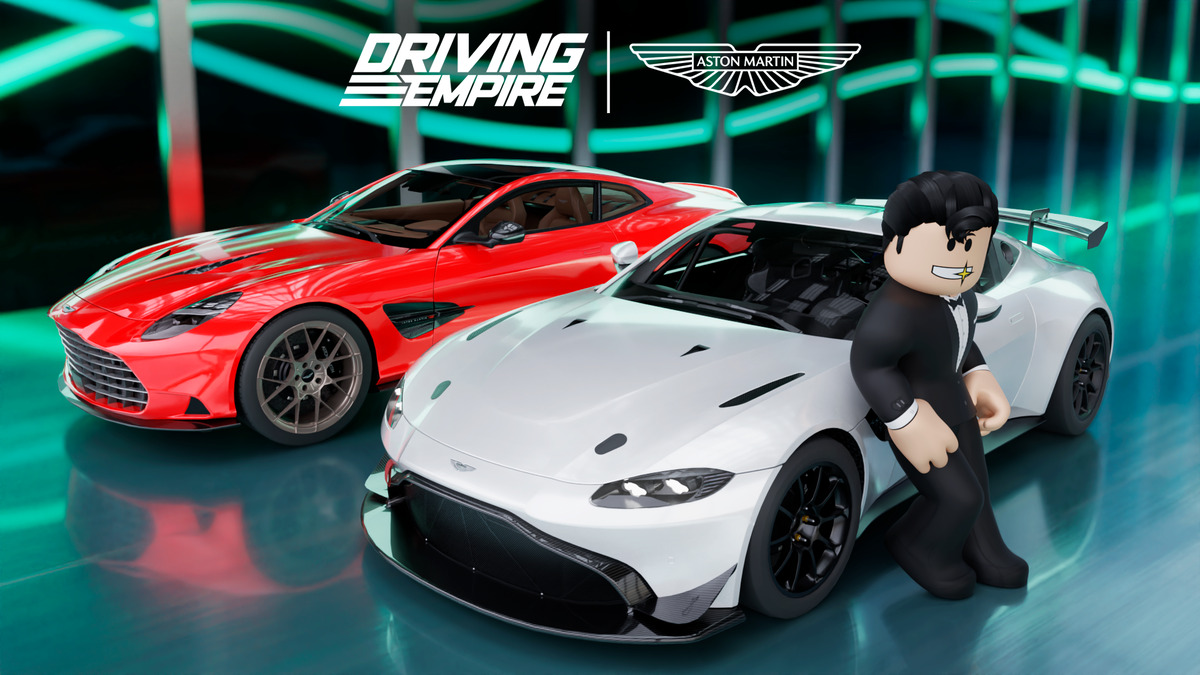 ASTON MARTIN JOINS DRIVING EMPIRE ON ROBLOX!