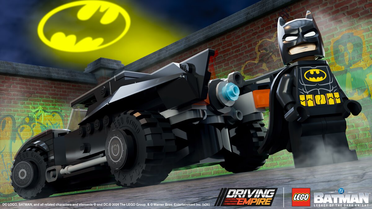 The LEGO Group returns to Driving Empire alongside Warner Bros. Games to promote LEGO® BATMAN™: Legacy of the Dark Knight.