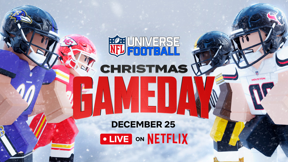 Voldex and Netflix Celebrate NFL Christmas Day Games on Roblox